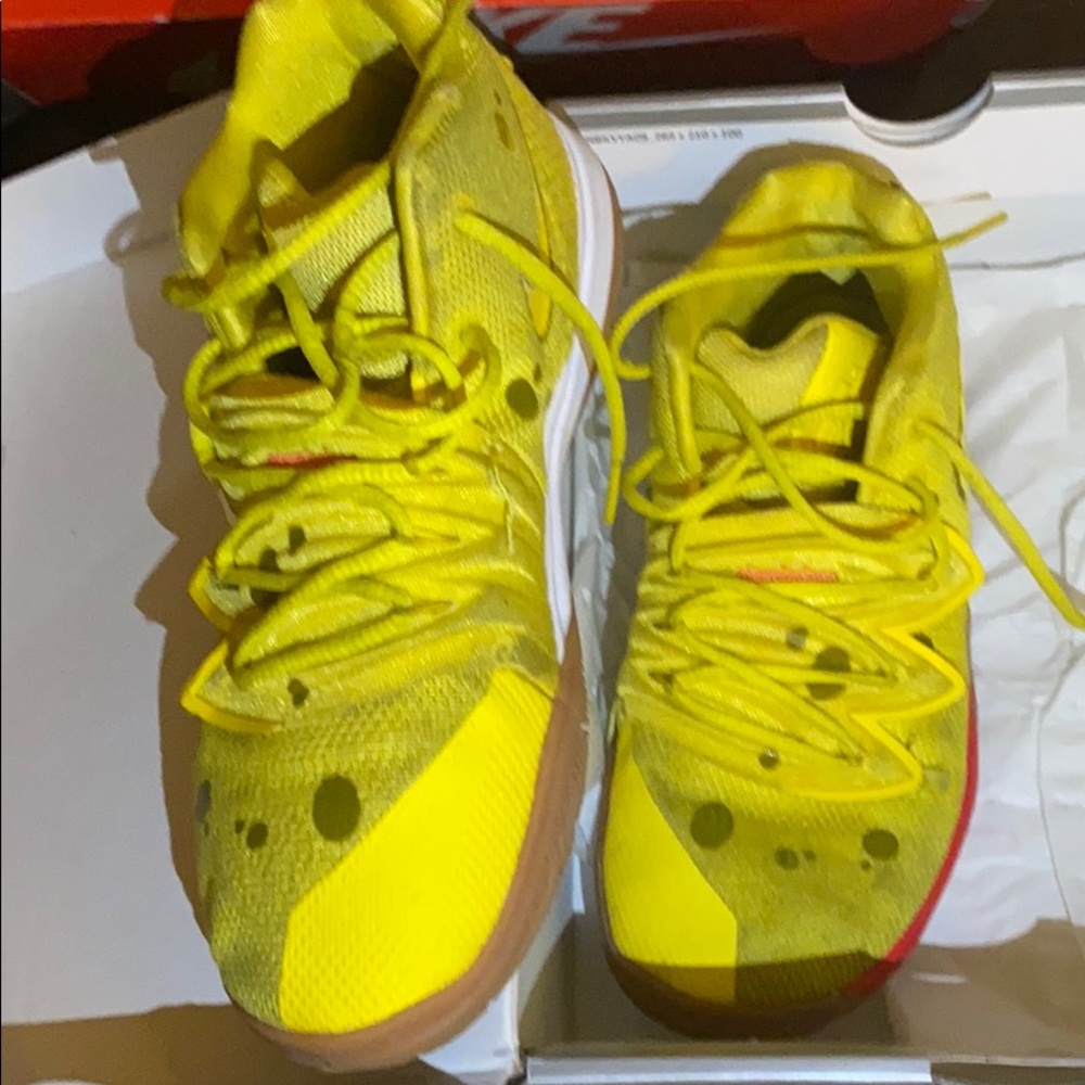 Spongebob kyrie sneakers